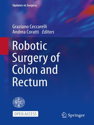 cover image of Robotic Surgery of Colon and Rectum